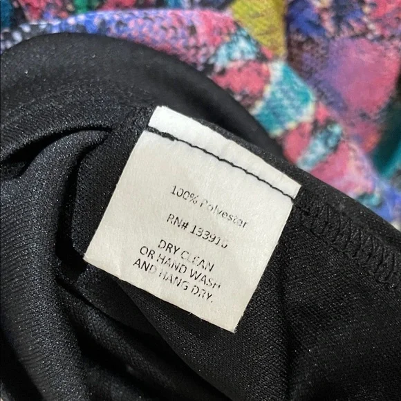 Show Me Your Mumu Boho Colorful Patterned Women's Top Dress Small Sheer Sleeves - Picture 12 of 12